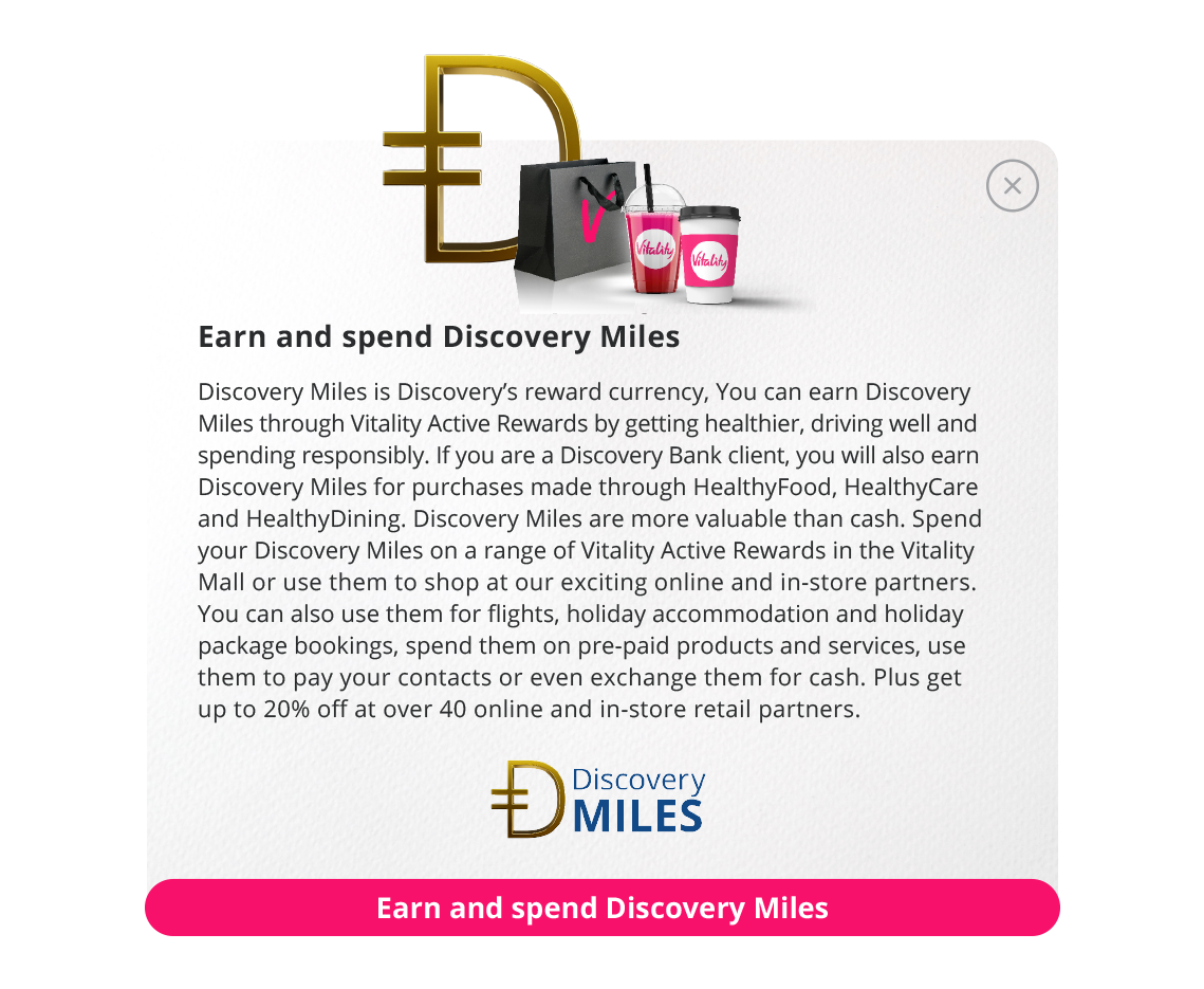 Vitality How it Works Retail Medical Scheme